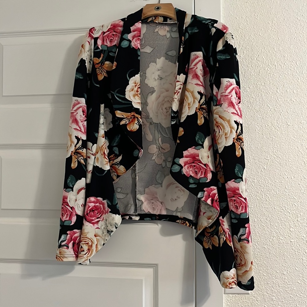 Floral Blazer